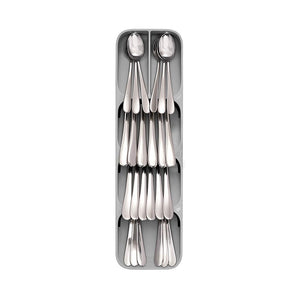 1pcs Useful Save Space Cutlery Drawer Organizer Kitchen Utensil Holder Knife Fork Spoon Separation Storage Tray Anti-skid Base