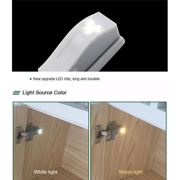 Smart Touch Sensor Cabinet LED Light（10pcs）