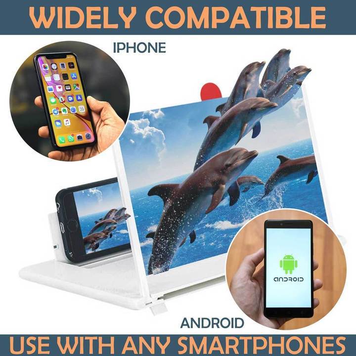 Thin Foldable Mobile Phone Amplifier