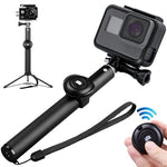 3-in-1 Selfie Stick & Tripod With Bluetooth Remote