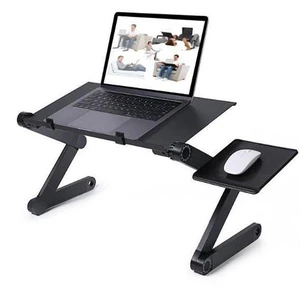 2020 New Adjustable Ergonomic Portable Aluminum Laptop Desk