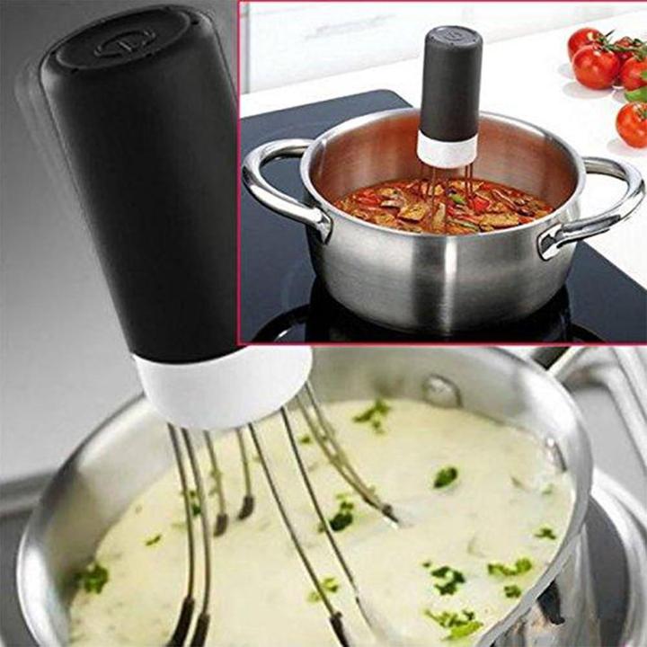 Automatic Hands Free Sauce Stirrer