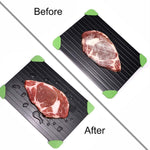 Fast Defrosting Tray Thaw Frozen Food Meat Fruit Quick Defrosting Plate Board Defrost Kitchen Gadget Tool