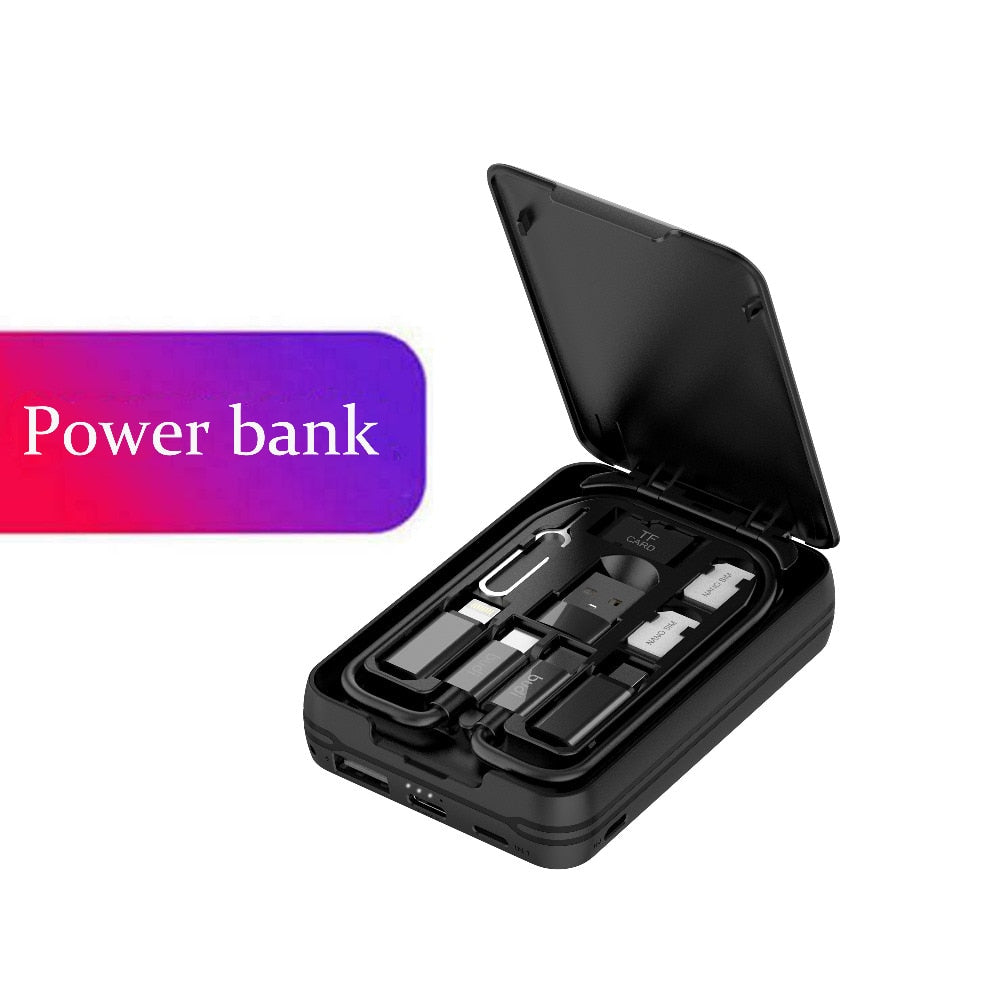 Multi-function Universal Smart Adaptor Card Storage Wireless Phone charger