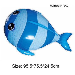 Remote Control Shark Toys Air Swimming Fish Infrared RC Flying Air Balloons Nemo Clown Fish Remote Control Air Plane Kids Toys