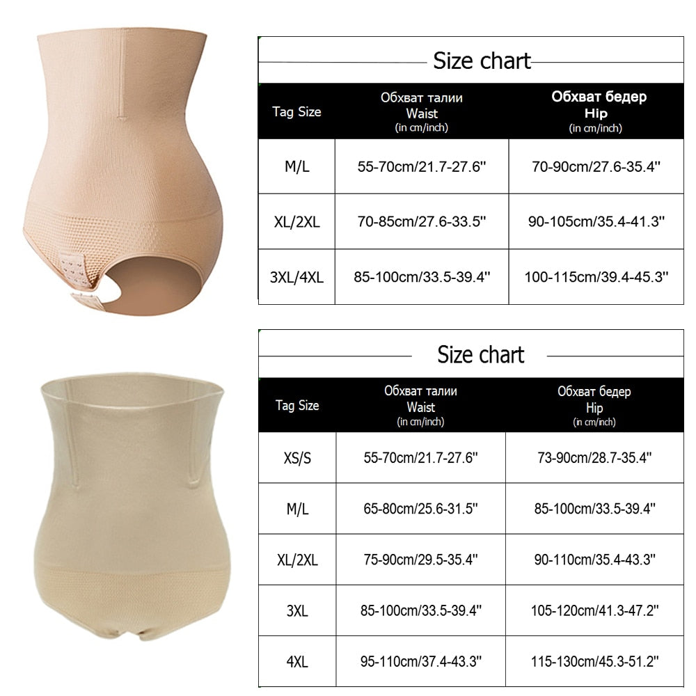 Waist Trainer Butt Lifter Seamless High Waist Body Shaper Tummy Shaper Slimming Shapewear Control Panties Corrective Underwear