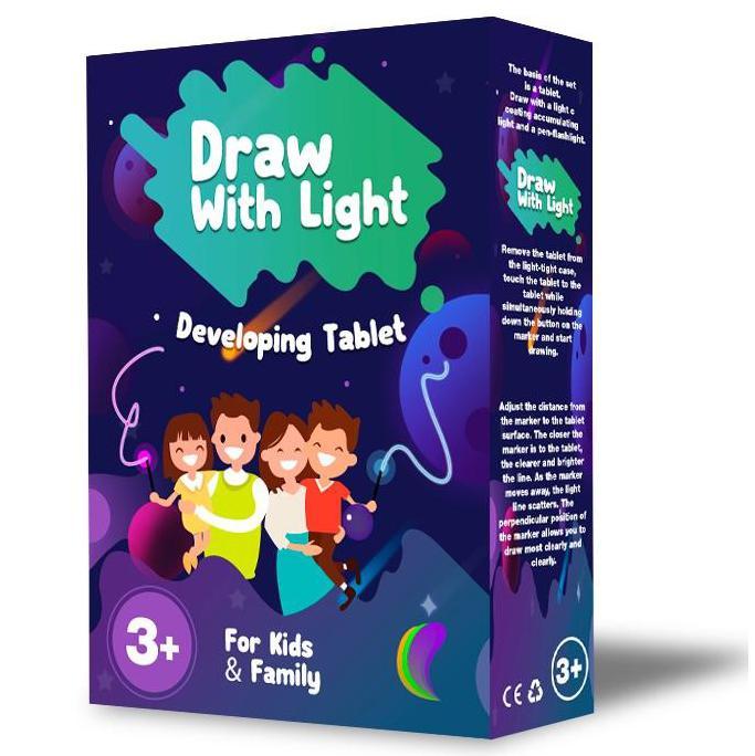 (Hot selling 50,00 items)Draw With Light-Fun And Developing Toy