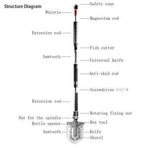 The Ultimate Survival Tool 23-in-1 Multi-Purpose Folding Shovel