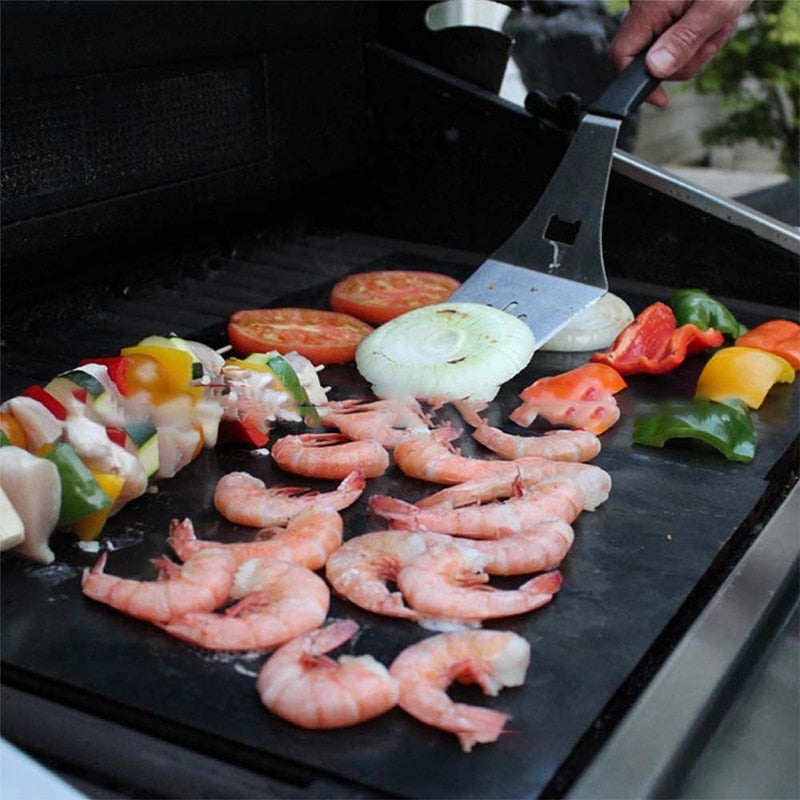 Premium BBQ Grill Mat (Reusable)