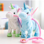 Adorable Walking Unicorn Plush Toy