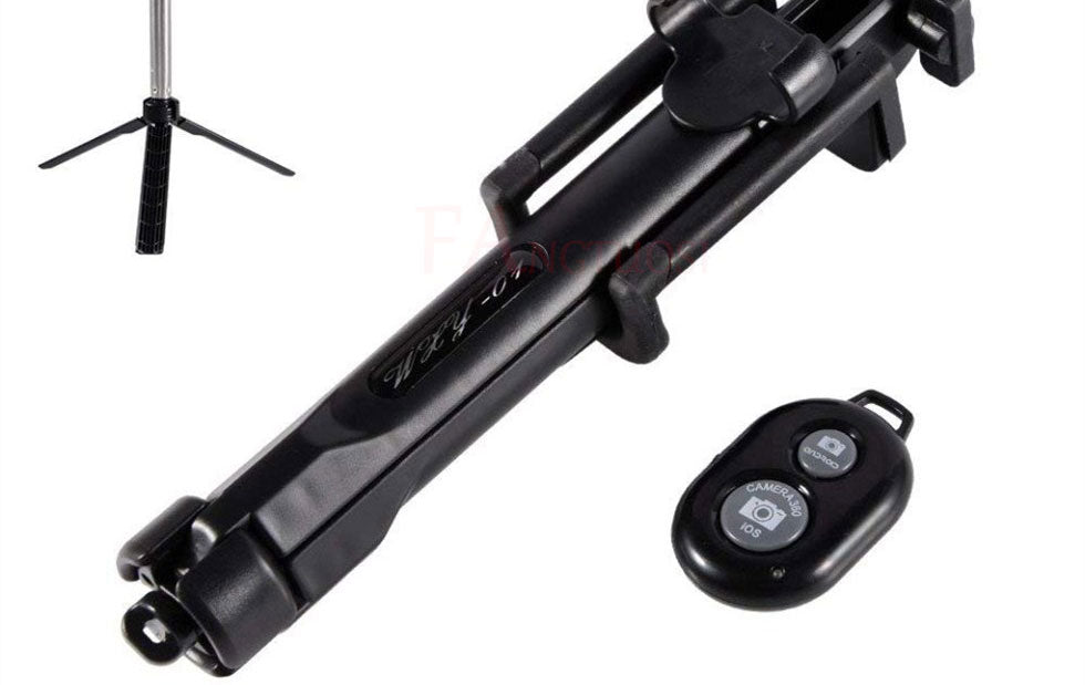 3-in-1 Selfie Stick & Tripod With Bluetooth Remote