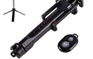 3-in-1 Selfie Stick & Tripod With Bluetooth Remote