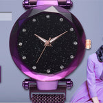 STARRYSKY™ Luxury Ladies Magnetic  Fashion Diamond Quartz Wristwatche