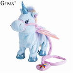 Adorable Walking Unicorn Plush Toy