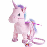 Adorable Walking Unicorn Plush Toy