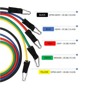 ResiBands™ 11pc Resistance Bands Set